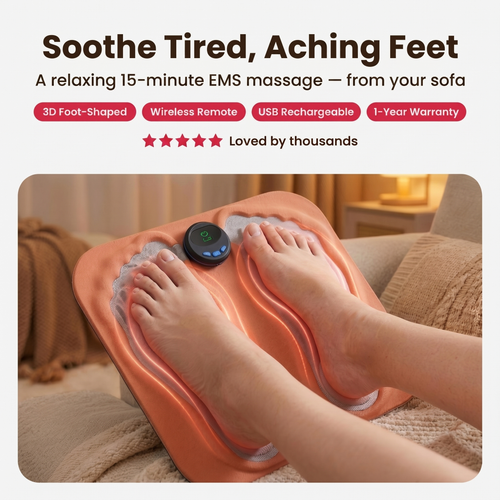Drayvorx 3D EMS Foot Massager - relaxing foot massage